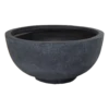 Plantenschaal Arizona - D55 X H27cm - Donkergrijs 1 Plantenschaal Arizona - D55 X H27cm - Donkergrijs -Buitentuin Winkel arizona round bowl graphite d55h27 schaal 1 4