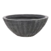 Plantenschaal Arkansas - D36 X H16.5cm - Donkergrijs 1 Plantenschaal Arkansas - D36 X H16.5cm - Donkergrijs -Buitentuin Winkel arkansas bowl low graphite d36h165 plantenschaal 1