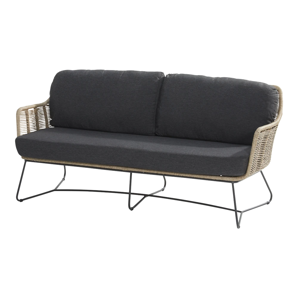 Belmond Lounge Bank 2.5-zits - Incl. Kussens 3 Belmond Lounge Bank 2.5-zits - Incl. Kussens