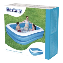 Bestway Opblaasbaar Zwembad - Familie - 211x132x46cm 7 Bestway Opblaasbaar Zwembad - Familie - 211x132x46cm -Buitentuin Winkel bestway opblaasbaar zwembad familie 211x132x46cm 3