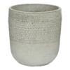 Bloempot Collin - D33 X H34cm - Wit 2 Bloempot Collin - D33 X H34cm - Wit -Buitentuin Winkel bloempot collin wit bloempot 1
