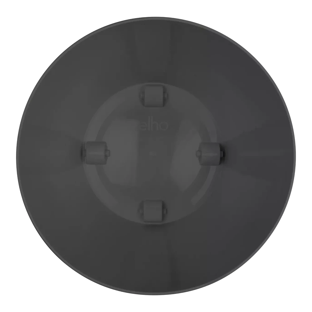 Bloempot Elho Brussels Rond 35cm - Met Wielen - Antraciet - Afbeelding 3