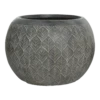 Bloempot Ella - D55 X H38cm - Grijs 1 Bloempot Ella - D55 X H38cm - Grijs -Buitentuin Winkel bloempot ella d55 x h38cm grijs bloempot 1