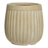 Bloempot Laura - D32 X H32cm - Beige 2 Bloempot Laura - D32 X H32cm - Beige -Buitentuin Winkel bloempot laura beige bloempot 1