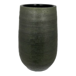 Bloempot Tokio Hoog - D19 X H30cm - Groen