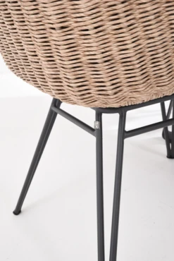 Bohemian Dining Stoel - Naturel - Incl. Kussens -Buitentuin Winkel bohemian dining stoel naturel incl kussens 5 3