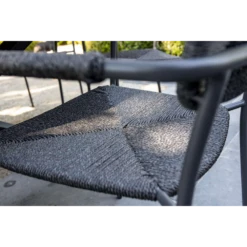 Bora Dining Stoel - Antraciet -Buitentuin Winkel bora dining stoel antraciet 5 1