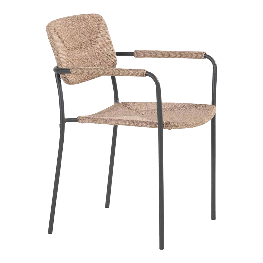 Bora Dining Stoel - Naturel 5 Bora Dining Stoel - Naturel - Afbeelding 3