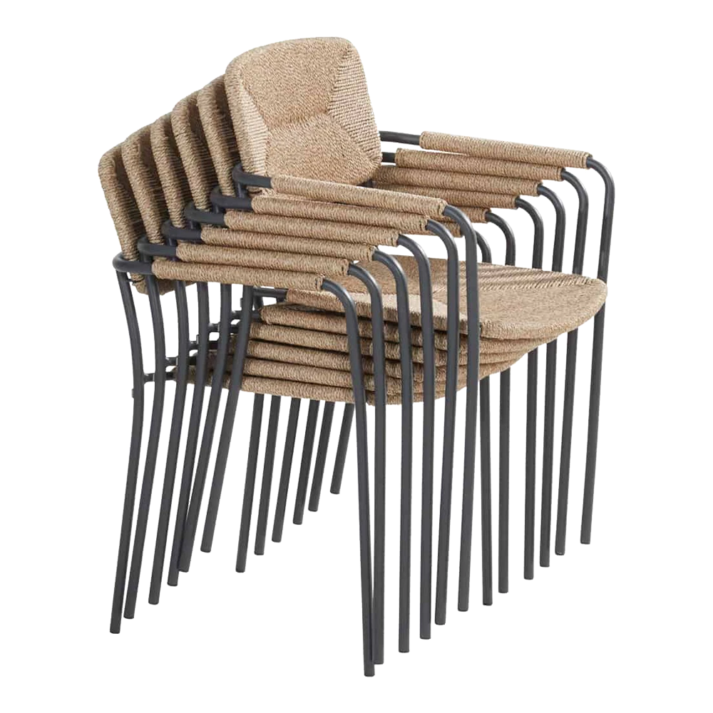 Bora Dining Stoel - Naturel 8 Bora Dining Stoel - Naturel - Afbeelding 6