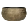 Plantenschaal Ryan - D28 X H13cm - Shiny Gold -Buitentuin Winkel bowl ryan shiny gold d28 h13 plantenschaal 1