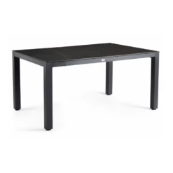 Briga Dining Tafel Dekton Top Kelya - 180 X 100 Cm - Charcoal Frame