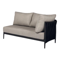 Cadozo Lounge 2-zits Links -Black