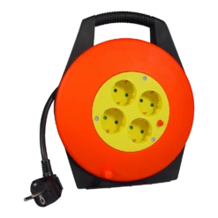 Calex Kabelhaspel Met 4 Stopcontacten - 10m