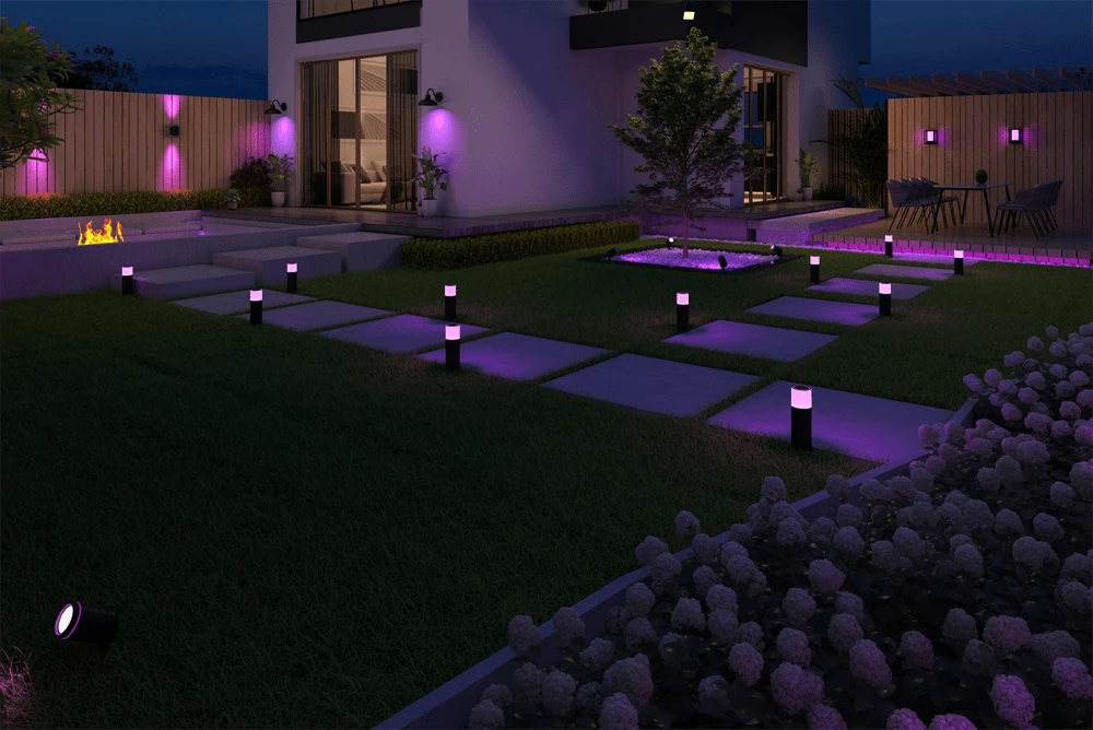 Calex Smart Outdoor Tuinspot RGB CCT 200cm Kabel Met Plug - 4W 380lm 6 Calex Smart Outdoor Tuinspot RGB CCT 200cm Kabel Met Plug - 4W 380lm - Afbeelding 4