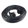 Calex Verlengkabel - Zwart - IP44 - 15m -Buitentuin Winkel calex verlengkabel zwart ip44 15m netstroom 1