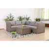 Canada Loungeset Met Salontafel - Wicker Set - Beige -Buitentuin Winkel canada loungeset met salontafel wicker set beige 1