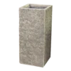 Plantenbak Colorado Cubihi - L33.5 X B33.5 X H70cm - Grijs -Buitentuin Winkel colorado cubihi river grey w335h70 plantenbak 1 6