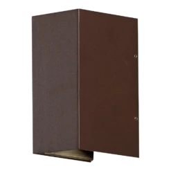 Konstsmide Cremona PowerLED 230V Wandlamp, Roest 2x3W -Buitentuin Winkel cremona powerled 230v wandlamp roest 2x3w netstroom 4