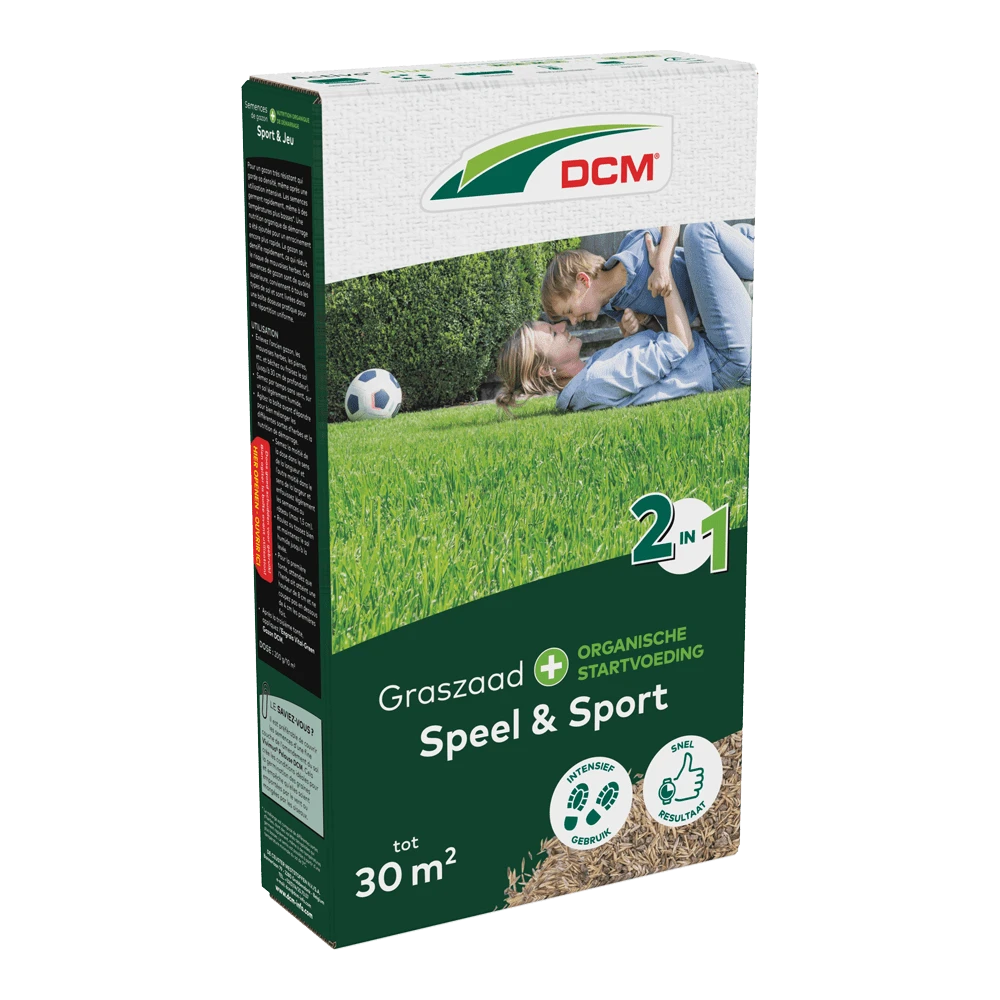 DCM Graszaad Plus Speel & Sport - 30m2 - 0,6kg - Graszaad 3 DCM Graszaad Plus Speel & Sport - 30m2 - 0,6kg - Graszaad