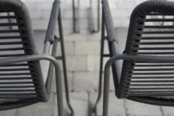 Elba Dining Stoel - Antraciet - Incl. Kussen -Buitentuin Winkel elba dining stoel antraciet incl kussen 5 3