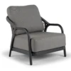 Fiona Loungestoel - Charcoal -Buitentuin Winkel fiona loungestoel charcoal 1