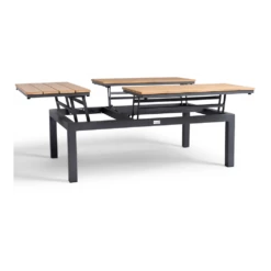Flip-Up Coffee Tafel - 120 X 79 X 42 Cm - Teak -Buitentuin Winkel flip up coffee tafel 120x79x42 cm teak 4