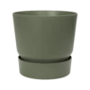 Elho Bloempot Greenville Rond 25cm - Bladgroen 2 Elho Bloempot Greenville Rond 25cm - Bladgroen -Buitentuin Winkel greenville rond 25cm bloempot bladgroen 1 8