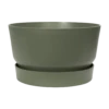 Plantenschaal Elho Greenville 33cm - Bladgroen 2 Plantenschaal Elho Greenville 33cm - Bladgroen -Buitentuin Winkel greenville schaal 33cm bloempot bladgroen 1 8