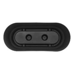 Bloembak Elho Greenville Terrace 80cm - Met Wielen - Living Black -Buitentuin Winkel greenville terrace trough 80cm wheels plantenbak living black 4 9