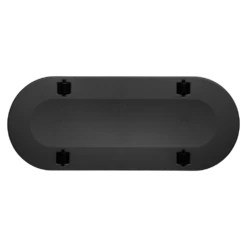 Bloembak Elho Greenville Terrace 80cm - Met Wielen - Living Black -Buitentuin Winkel greenville terrace trough 80cm wheels plantenbak living black 5 4