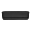 Bloembak Elho Greenville Terrace Long 70cm - Met Wielen - Living Black -Buitentuin Winkel greenville trough long 70 plantenbak living black 1 7