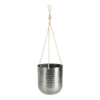 Hangpot Kody - D16 X H18cm - Lood -Buitentuin Winkel hangpot kody d16 h18 lood hangpot lood 1 7