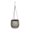 Hangpot Mira - D16 X H14cm - Wit -Buitentuin Winkel hangpot mira d16 h14cm industrieel wit hangpot 1