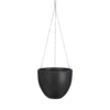 Hangpot Tusca - D22.5 X H19.5cm - Donkergrijs -Buitentuin Winkel hangpot tusca d22 5 h19 5 donkergrijs hangpot 1 5