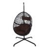 Hangstoel Laos - Zwart/Bruin 1 Hangstoel Laos - Zwart/Bruin -Buitentuin Winkel hangstoel laos zwart bruin 1