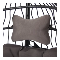 Hangstoel Norway - Inklapbaar - Zwart/Bruin 9 Hangstoel Norway - Inklapbaar - Zwart/Bruin -Buitentuin Winkel hangstoel norway inklapbaar zwart bruin 2