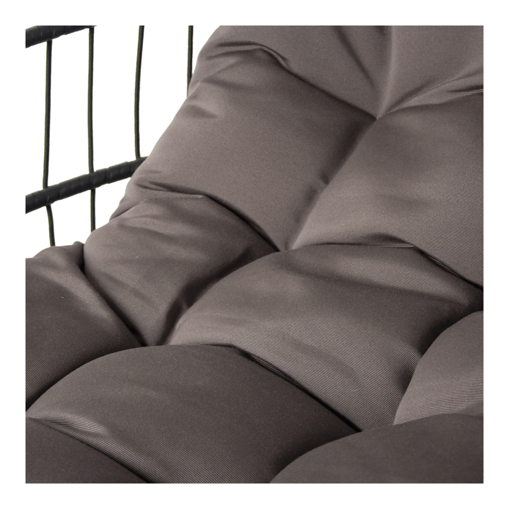 Hangstoel Norway - Inklapbaar - Zwart/Bruin 5 Hangstoel Norway - Inklapbaar - Zwart/Bruin - Afbeelding 3