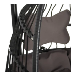 Hangstoel Norway - Inklapbaar - Zwart/Bruin 11 Hangstoel Norway - Inklapbaar - Zwart/Bruin -Buitentuin Winkel hangstoel norway inklapbaar zwart bruin 4