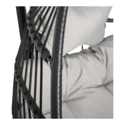 Hangstoel Norway - Inklapbaar - Zwart/Grijs -Buitentuin Winkel hangstoel norway inklapbaar zwart grijs 5