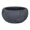 Plantenschaal Iowa Bullet - D56 X H28cm - Donkergrijs -Buitentuin Winkel iowa bullet bowl graphite d56h28 bloempot 1 5