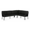 Liv Lounge Dining Set Right Black 1 Liv Lounge Dining Set Right Black -Buitentuin Winkel liv lounge dining set right black 1 new
