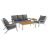 Loungeset Donnan Wit 2 Loungeset Donnan Wit -Buitentuin Winkel loungeset donnan wit 1 1