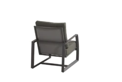 Mauritius Lounge Stoel - Antraciet - Incl. Kussens -Buitentuin Winkel mauritius lounge stoel antraciet incl kussens 3 4