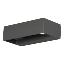 Konstsmide Monza PowerLED 230V Wandlamp Flush 6cm, 2x 6W -Buitentuin Winkel monza powerled 230v wandlamp flush 6cm 2x 6w netstroom 3