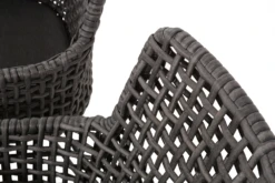 Opera Dining Stoel - Antraciet - Incl. Kussen -Buitentuin Winkel opera dining stoel antraciet incl kussen 5 3