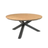 Orbital Dining Tafel - 120 U00d8 Cm - Teak -Buitentuin Winkel orbital dining tafel 120 cm teak 1