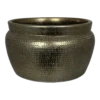 Plantenschaal Marrakesh - D24 X H14cm - Zilver Goud -Buitentuin Winkel plantenschaal marrakesh d24xh14cm zilver goud plantenschaal 1 1