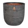 Capi Bloempot Bol Nature Rib NL - D55 X H53cm - Antraciet -Buitentuin Winkel pot bol rib nl 54x52 antraciet bloempot 1 7