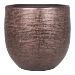 Bloempot Mira - D34 X H31cm - Koper