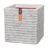 Capi Plantenbak Vierkant Nature Row NL - L40 X B40 X H40cm - Ivoor -Buitentuin Winkel pot vierkant row nl 40x40x40 ivoor plantenbak 1 5